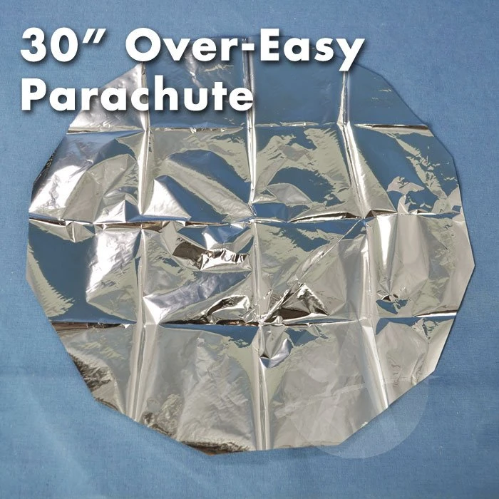 ASP 30" 1/4mil "Over Easy" EggLoft Competition Parachute Kit 1 ASP 30" 1/4mil "Over Easy" EggLoft Competition Parachute Kit