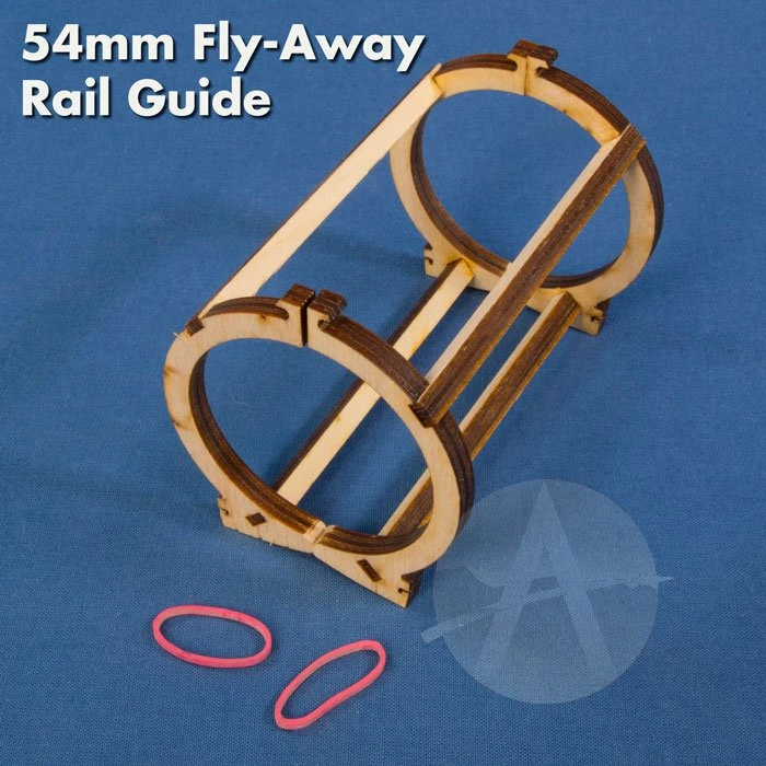 54mm Fly-Away Rail Guide (1/pk) 1 54mm Fly-Away Rail Guide (1/pk)