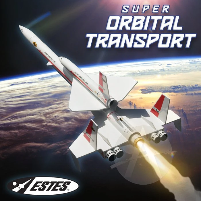Estes Super Orbital Transport Rocket Kit 1 Estes Super Orbital Transport Rocket Kit
