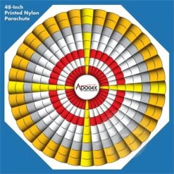 48" Printed Nylon Parachute 19 48" Printed Nylon Parachute -Rocket Model Shop e5bbf4eb6efc16ea26e652e4a38d1984.image .700x700