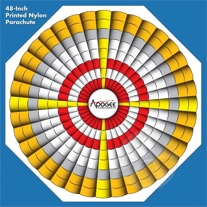 48" Printed Nylon Parachute 10 48" Printed Nylon Parachute - Image 10